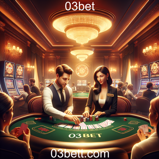 Atração Crescente dos Jogos Ao Vivo na 03bet